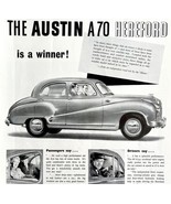 Austin A70 Hereford Car 1952 Advertisement Automobilia UK Import DWII4 - $54.86 CAD