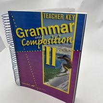 A Beka Abeka Grammer And Composition II Teacher Key 8th Grade Preowned - $12.41