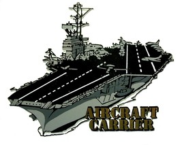 United States Navy Aircraft Carrier Magnet - £5.21 GBP