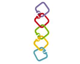 Babyjem toy hanger 5 pieces - $49.39 MXN