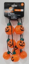 Happy Halloween Light Up Pumpkin Jack O Necklace, Ages 3+ - £10.12 GBP