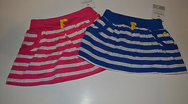 Carters  Playwear Girls Skort Size 3T NWT Striped Blue - $12.99