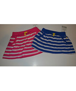 Carters  Playwear Girls Skort Size 3T NWT Striped Blue - £10.19 GBP