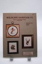 Wildlife Sampler VI Cross Stitch Booklet Mini Album 6 - £3.75 GBP