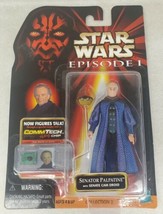 Star Wars Episode I Senator Palpatine CommTech Figure Hasbro 1998 NOS - £15.74 GBP