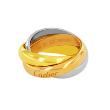 Cartier 18k Gold Classic Trinity Ring Size 57 - $1,800.00