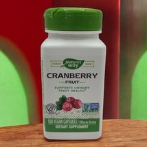 Natures Way Cranberry Fruit 100 Vegan Capsules Support Urinary Tract Hea... - $307.50 MXN