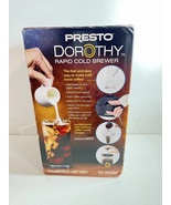 Presto Dorothy Rapid Cold Brewer Make Homemade Cold Brew Coffee Model 02... - €30,36 EUR