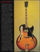 1961 Gibson L-4 cutaway tenor 1996 vintage L-4C guitar history article print - $3.60