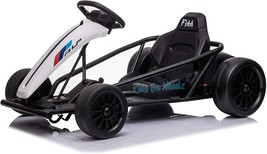 GO KART KIDS RIDE ON CAR 24V - WHITE- IN STOCK - £435.84 GBP