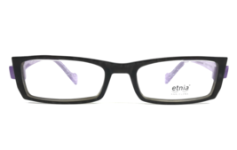 Etnia Barcelona Petite Eyeglasses Frames col.BK/PU Black Purple 50-18-135 - $98.99