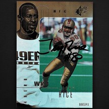 Jerry Rice autograph signed 1999 Upper Deck card #78 49ers Nice! - £55.94 GBP