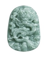 Myanmar Class A Jade Hand-Carved Dragon Pendant Necklace Pendant  Jade Jewelry   - $90.00