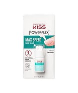 KISS PowerFlex Maximum Speed Nail Glue for Press On Nails Super Strength... - $4.22