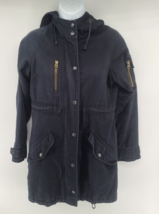 I. Spiewak &amp; Sons Women&#39;s Jacket Size XS Black Hood - £46.68 GBP