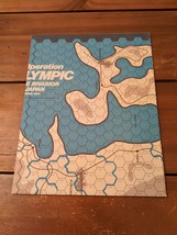 SPI 1974 Operation Olympic The Invasion Of Japan Board Game Map - $334.31 MXN