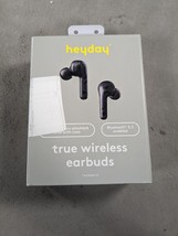 Heyday True Bluetooth Wireless Earbuds Bluetooth 5.2 Enabled Black - £9.45 GBP