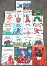 Lot of 19 ERIC CARLE CHILDREN&#39;S Picture Books  &amp; Hungry Caterpillar Plush - $34.64