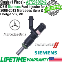 Single OEM Siemens DEKA Fuel Injector For 2010-2012 Mercedes-Benz GLK350 3.5L V6 - $37.61