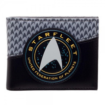 Star Trek Beyond Starfleet Command UFP Logo Bi-Fold Vinyl Distressed Wal... - $6.89