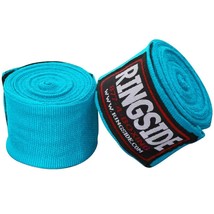 New Ringside Mexican Style Boxing MMA Handwraps Hand Wrap Wraps 180&quot;  Elect Blue - £8.62 GBP
