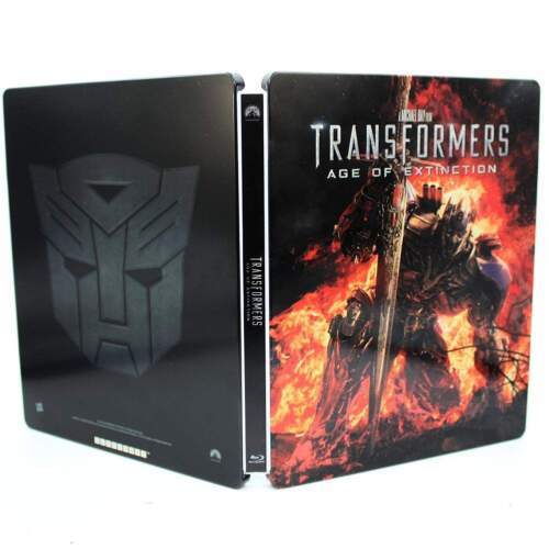 New Official Transformers:Age of Extinction Steelbook Case for Blu-ray N... - $19.79