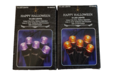 Happy Halloween 10 Led Lights Each Box battery Operated (2 pack) - $225.18 MXN