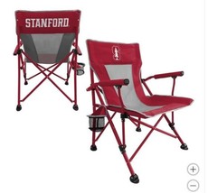 Stanford Cardinal Hard Arm Chair Red White NCAA Tailgating Camping Cup H... - $1,854.00 MXN