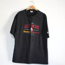 Vintage Hall Of Fame Game Steelers vs Tampa Bay Buccaneers 1998 T Shirt XL - £21.65 GBP