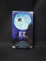 New Sealed 1988 E.T. The Extra Terrestrial VHS Movie Black Green Flap Ca... - $18.99