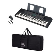 Yamaha PSR-E273 Digital Portable 61 keys Keyboard With Blueberry KB40 Black Bag - £359.70 GBP