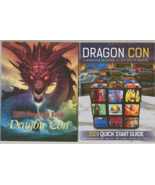 2024 Dragon Con Souvenir Program Book Fantasy Art + Quick Start Guide - $24.74