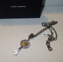 Dolce Gabbana D&amp;G Jewels Photo Pendant Necklace NEW WITH BOX - £138.60 GBP