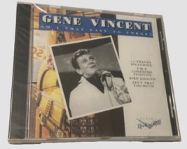 $15 Gene Vincent Am I That Easy to Forget Vintage 90s Charly Rock Roll CD New - £14.13 GBP