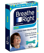 Breath Right NASAL STRIPS for Kids Child Nose Band Breath Rite  6 box X ... - €239,10 EUR