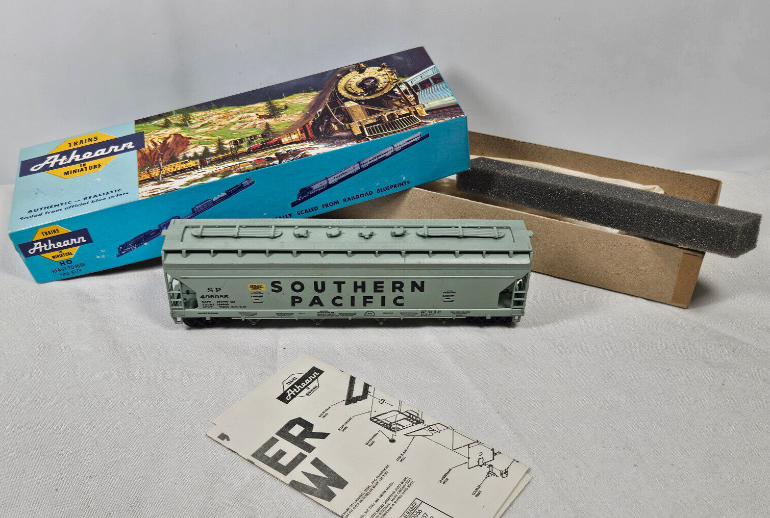 ATHEARN 1911 Southern Pacific Car Complete in Box with Instructions HO Scale - $14.95