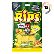1x Bag Rips Pina Pineapple Flavor Bite Size Licorice Pieces Fat Free Can... - $10.23