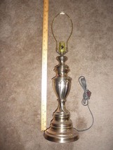 27&quot; vintage Mid-Century brass STIFFEL table lamp Classic Design - $68.31