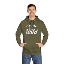 Unisex Cotton Fleece Hoodie: Stay Wild in Style and Comfort - £37.86 GBP+