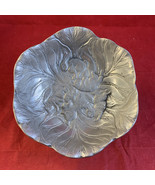 Arthur Court Rabbits Cabbage Leaves 8&quot; Scalloped Bunny Bowl Dish VTG - $627.03 MXN