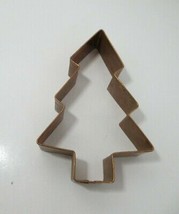 copper cookie cutter Christmas tree used - £4.06 GBP