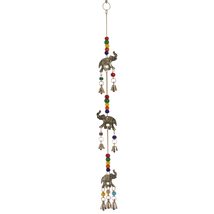 HANDTECHINDIA Outdoor Patio Decorations Lucky Wind Chimes Feng Shui Wind... - $15.83
