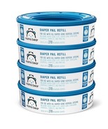4PC Mama Bear Diaper Pail Refills - 270 Count Total 1080  Bags - $556.80 MXN