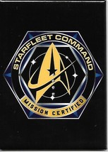Star Trek Discovery TV Starfleet Command Mission Certified Refrigerator ... - £3.16 GBP