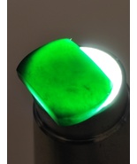 Ice Black Natural Burma Jadeite Jade Saddle Ring Stone # 7.95 carat # - €764,22 EUR