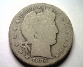1904-O Barber Half Dollar About Good Ag Nice Original Coin Bobs Coins Fast Ship - £20.77 GBP