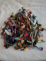 139 Needlepoint Embroidery Tapestry DMC THREAD Lot Tapestry Lot Many Vtg... - $118.74