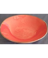 Crate &amp; Barrel Round Soup Bowl – GORGEOUS DEEP RED COLOR – GDC – GENTLY ... - $40.73 CAD