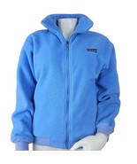 Vintage Patagonia Fleece Jacket Mens Sz S Blue High Pile Full Zip Sweate... - $82.54