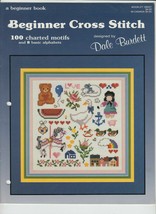 Beginner Cross Stitch by Dale Burdett 100 Motifs 8 Alphabets Booklet - £6.94 GBP